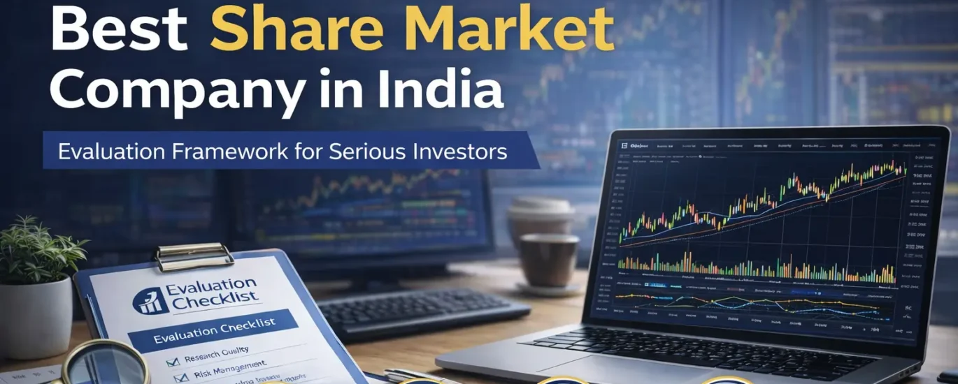 “Featured image showing RA Solution logo at the top left, with a professional stock market analysis workspace displaying long-term charts, evaluation checklist, and icons for research, risk management, compliance, and transparency.”